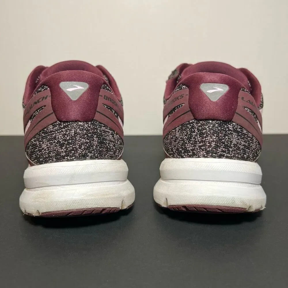 BROOKS Shoes Womens Size 10.5 M Launch 4 Beet Purple Running Sneakers